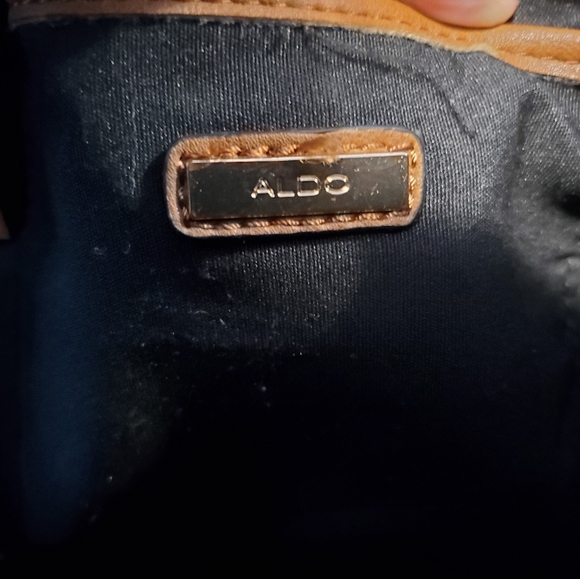 Aldo tan leather and faux skin purse - Picture 3 of 5
